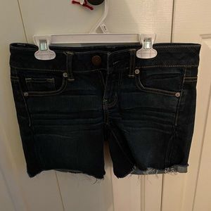 american eagle dark short
